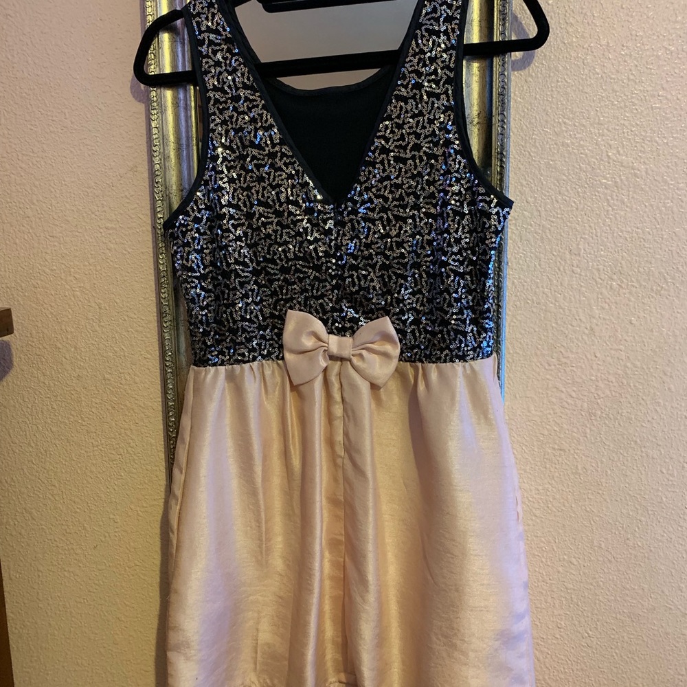 Sparkly juniors dress